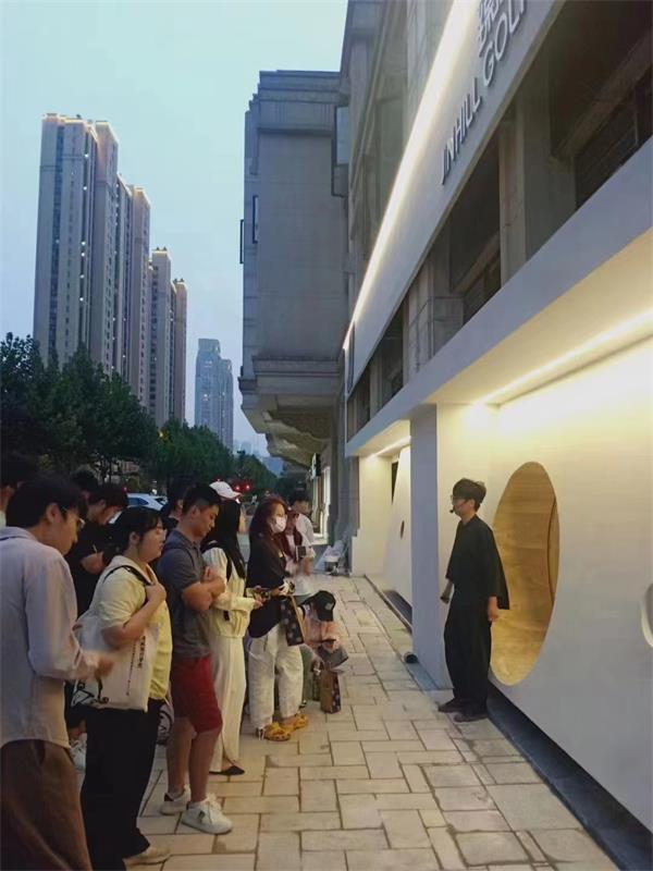 2022年9月23日高爾夫會所項目-李老師現場分享完設計思路及工藝落地細節